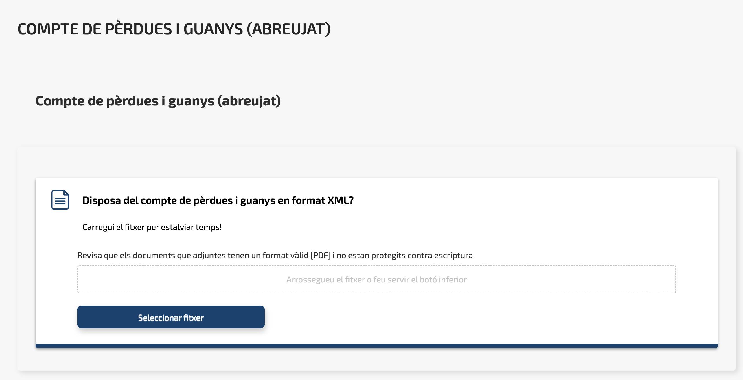 Captura Descàrrega i gestió dels XML